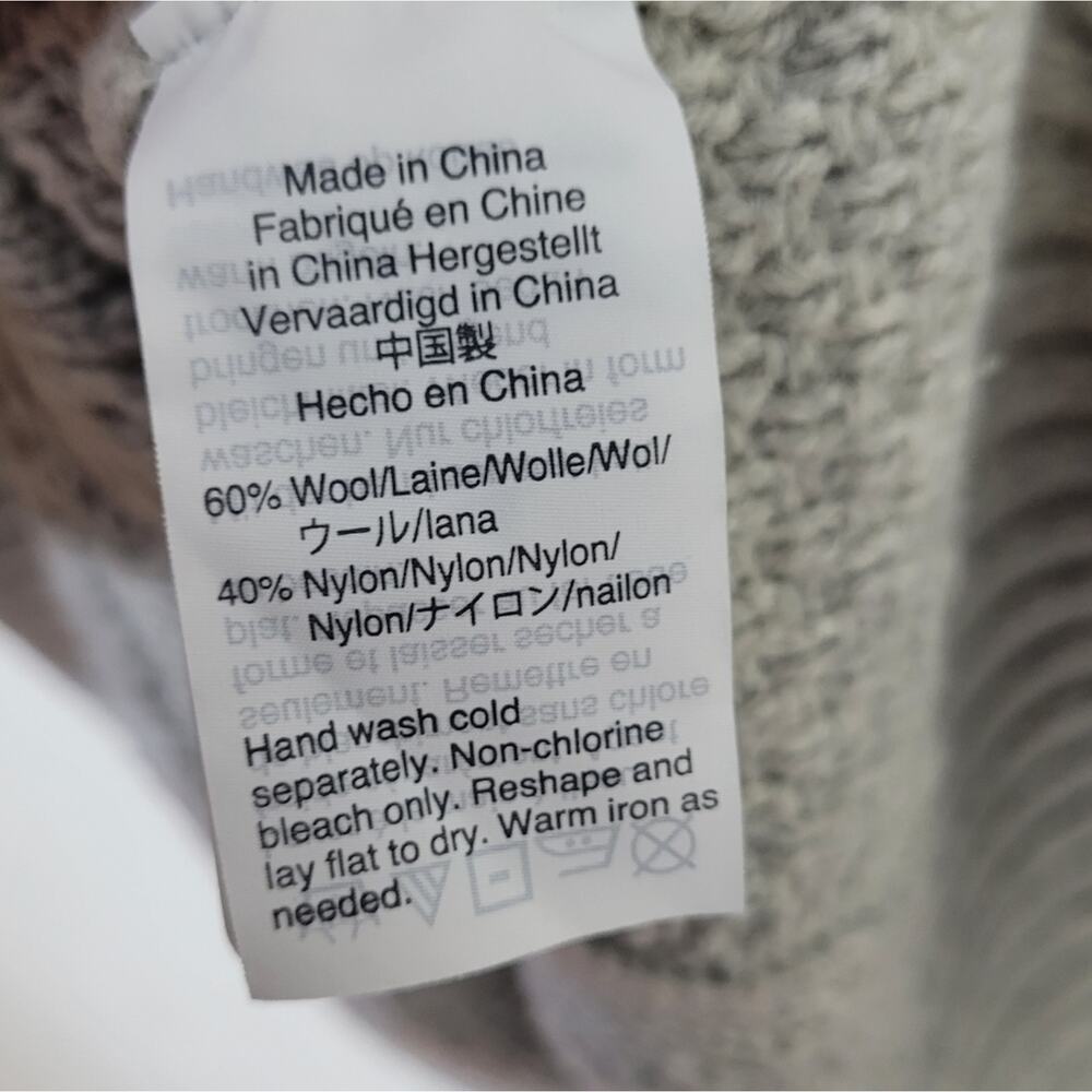 J Crew Cable-Knit Patchwork Tunic Sweateritem K24… - image 5